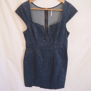 Free People Denim Dress - Size Small